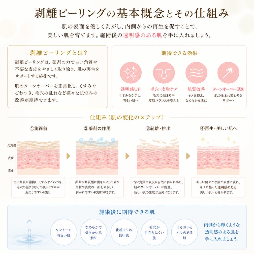 剥離ピーリングとは？